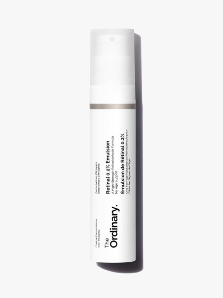 Retinal 0.2% Emulsion in white tube on gray background